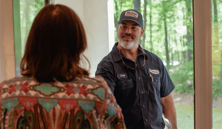 A friendly Heath Plumbing technician