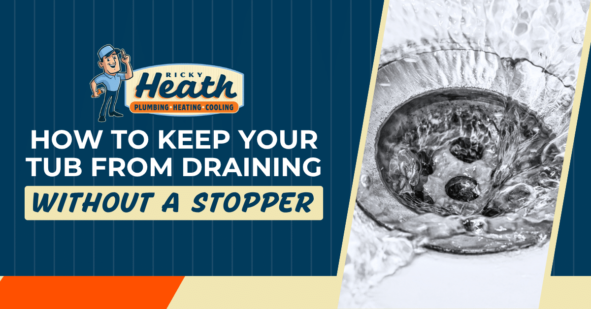 How to Keep Your Tub From Draining Without a Stopper