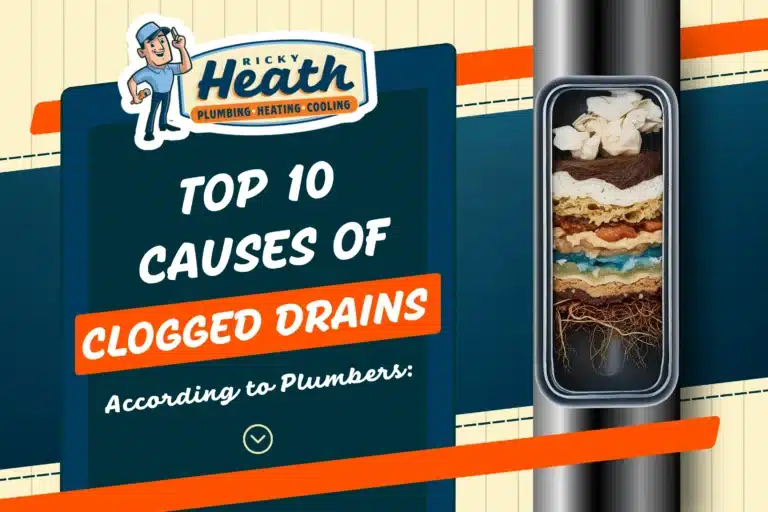 causes of clogged plumbing